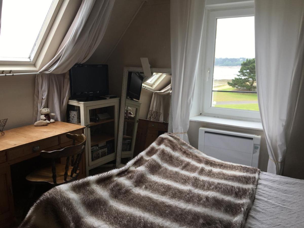 Chambre Vue Mer Dans Maison, Perros-Guirec Bagian luar foto